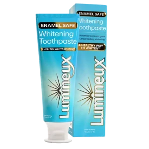Lumineux Whitening Toothpaste, Fluoride Free & Enamel Safe, 3.75 fl