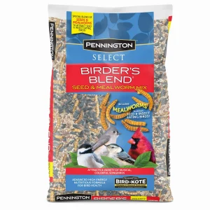 Pennington Recipe Selects Birder's Mealworm Blend, Dry Wild Bird Seed and Feed