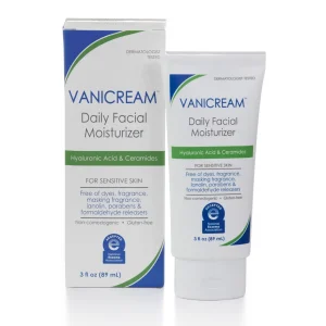 Vanicream Daily Facial Moisturizer with Ceramides and Hyaluronic Acid Designed for Sensitive Skin